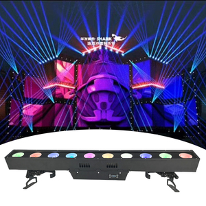 IP65 10x50W RGBW 4 en 1 COB LED Arandela de pared Barra de luz Luz de escenario lineal al aire libre con control de píxeles DMX512 - Product Image 2