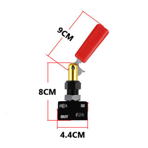 วาล์วปรับแรงเบรก CRASTP รุ่น HB012 สำหรับอัพเกรดรถยนต์ สีดำเงิน - Product Image 2