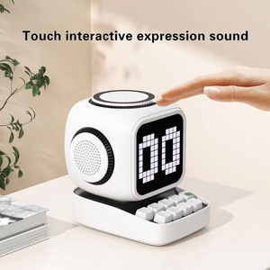 Nuevo Cubo Mágico 2026 <span class=keywords><strong>3</strong></span> en 1: Cargador Inalámbrico, Altavoz Bluetooth con Reloj Despertador, Ruido Blanco y Luz LED RGB para Decoración del Hogar y Oficina - Product Image 5