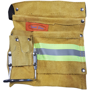 IDEAL STAR Bolsa de carpintero de cuero para almacenamiento de herramientas de torneado - Product Image 1