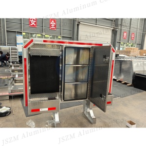 Fournisseur direct d'usine, étagères à outils en aluminium sur mesure, avec 2 supports à chaîne et plateau, 68''x 80'' - Product Image 3