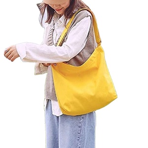 Bolsa de Lona con Estampado de Letras Otoñales para Mujer, 2024, Nueva, de Gran Capacidad, con Asa Larga para Compras - Product Image 5