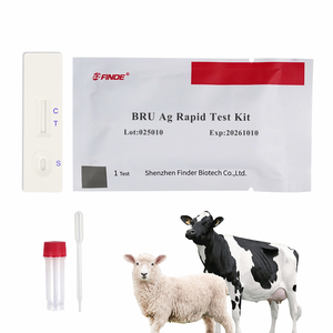 브루셀라증에 대한 소 브루셀라 급속 테스트 키트 항원 BRU Ag 검출 소 및 양 테스트 소 브루셀라 급속 테스트 키트 - Product Image 1