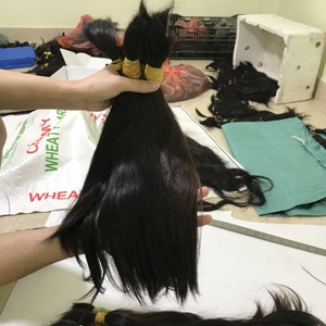 Extensiones de cabello humano brasileño de visón, pelo virgen sin procesar, calidad 12a, al por mayor - Product Image 1