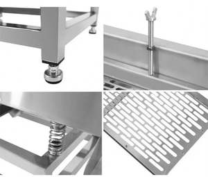 Máquina Separadora Vibratoria Lineal de Acero Inoxidable 304, Criba Vibratoria Lineal Rectangular Pequeña - Product Image 4