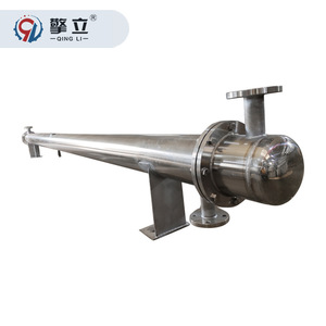 Qing Li Stainless Steel <b>Tube</b> <b>Heat</b> Exchanger Pressure Vessel Water Cooling Industrial Use - Product Image 1