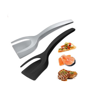 2 in 1 Kitchen Tools Food Grade Nylon Steak Spatula and Egg Flipper Pancake <b>Toaster</b> Flip Spatula for Home Cooking Utensils - Product Image 1
