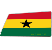 Tapis de sol d'entrée intérieur/extérieur à motif drapeau de la Dominique, tapis de bienvenue à profil bas pour entrée et patio