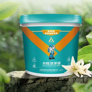 สีอีพ็อกซี่เรซิ่นสำหรับพื้นคอนกรีตชนิดเคลือบน้ำ  แบบปรับระดับเองได้  100% โซลิดอีพ็อกซี่เพ้นท์สำหรับพื้น - Product Image 2