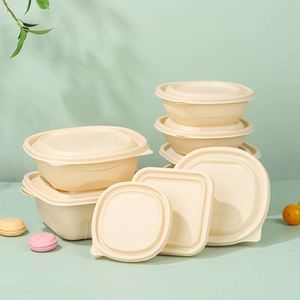 กล่องอาหารแบบฝาพับสั่งกลับบ้าน  รักษ์โลก ย่อยสลายได้ ใช้แล้วทิ้ง - Product Image 4