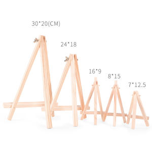 Espositore Pubblicitario Ecologico Mini Cavalletto in Legno - Supporto <span class=keywords><strong>da</strong></span> Tavolo per Bambini per Pittura Artistica e Telefono Cellulare Facile Montaggio - Product Image 3