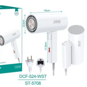 Secador de Pelo Winning Star 1300W con Motor DC y Protección Térmica para Uso en Salón y Hogar - Product Image 1