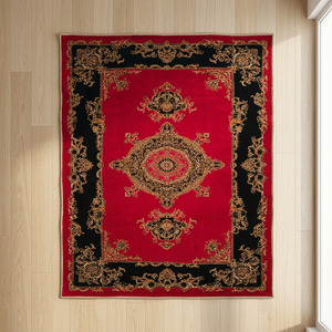 Alfombra Persa Exclusiva Hecha a Mano de Seda Pura, Alfombra de Diseño Moderno Anudada a Mano, Decoración de Piso de Lujo para Interiores Residenciales Premium - Product Image 5