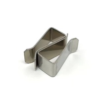 Porte-fichier de bureau en or, classeur en laiton antique, clip métallique