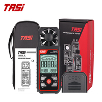 Sonmètre numérique portable TASI TA641B, capteur de vitesse du vent, mesure de la température de l'air, précision de 0,2, plage de -10 à 50