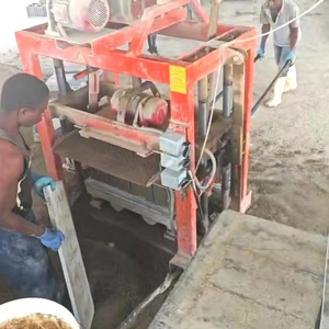 Máquina para Fabricar Bloques de Hormigón Shengya QTJ4-40, Máquina Moldeadora de Bloques, Maquinaria para Fabricar Ladrillos - Product Image 1