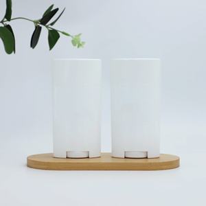 Emballage vide de bâton de déodorant de bouteille de déodorant de récipients en plastique ovales cosmétiques de 75g - Product Image 2