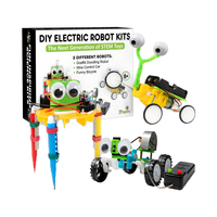 Kits scientifiques DIY pour enfants de 8 à 12 ans, projets STEM, kit de construction de robots, jouets éducatifs, kits de projets scientifiques