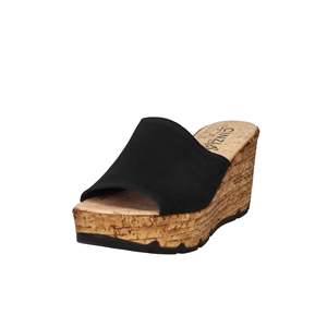 Ciabatte con Zeppa Morbide da Donna Cinzia Nere IAF373320 - Product Image 1