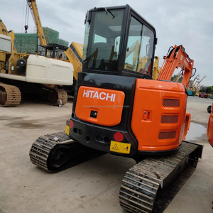 Pelle sur chenilles Hitachi ZX55USR en caoutchouc d'occasion, fabriquée au Japon, à vendre, mini-pelle zx55u/zx55us/zx55usr - Product Image 4