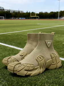 Sneakers da Uomo alla Moda con Design Alto e Traspirante, Stivali Casual Sportivi alla Caviglia per Escursionismo all'Aperto - Product Image 4