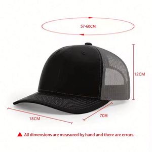 High Quality Custom Logo 6 Panel Mesh Sports Golf Snapback Caps Baseball Caps Blank Trucker <b>Hats</b> - Product Image 2