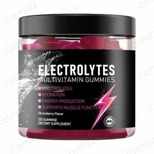 Gommose Multivitaminiche ed Elettrolitiche Vegane Amaz OEM ODM, Integratori Sportivi Multiminerali per l'Idratazione - Product Image 1