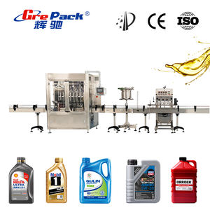Planta de Llenado de Aceite Automotriz, Línea de Producción Automática para el Llenado y Envasado de Lubricantes de Motor, Aceites de Frenos y Aceite de Gasolina para Automóviles - Product Image 1