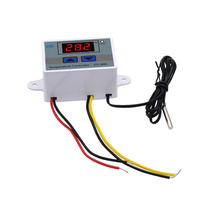 Régulateur de température numérique LED STC-3001 de chauffage et de refroidissement 12V 24V 220V Régulateur de température pour incubateur
