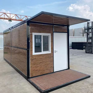 <span class=keywords><strong>50m2</strong></span> China Australia Flat Pack 20ft Modular Coffee Restaurant Prefab Home Contenedor plegable prefabricado Casa modular - Product Image 2