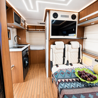 Camping familial en camping-car, multifonctionnel et personnalisable, camping-car entièrement meublé, camion aménagé neuf, camping-car
