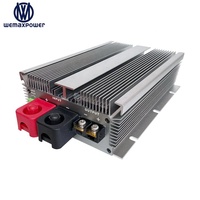 Chargeur de batterie DC-DC élévateur de tension 12V 24V à 58V avec protection basse tension 12,5V pour batteries auxiliaires Life-Po4 48V de camping-cars