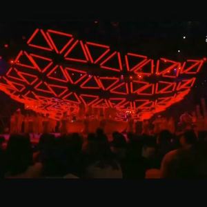 Lampu kinetik led sistem lampu RGB, lampu tabung warna bermotor oleh kerekan DMX - Product Image 2