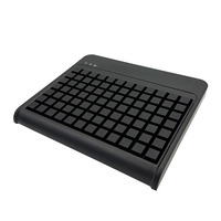 Precio de fábrica de gama alta Teclado programable completo de 84 teclas Teclado de terminal POS USB Diseño de caja registradora personalizable