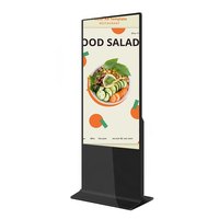 Piso de pie LCD Ad Player Quiosco digital Android Pantalla táctil comercial Panel de publicidad Pantalla Reproductores multimedia Software de anuncios
