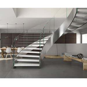 <span class=keywords><strong>Escaleras</strong></span> de Caracol de metal forjadas a mano modernas para interiores Escalera curva de Villa de lujo y <span class=keywords><strong>escaleras</strong></span> ahorradoras de espacio - Product Image 4