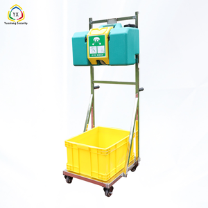 Estación de <span class=keywords><strong>Lavaojos</strong></span> de Emergencia Portátil y Removible con Tanque de 30L y Carro de Acero Inoxidable SS304, Producto de Seguridad para Laboratorios y Plantas - Product Image 5