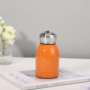 Graziosa bottiglia d'acqua 304 <span class=keywords><strong>acciaio</strong></span> inossidabile nuovo stile Mini piccola forma grassa grande ventre tazza bottiglia sottovuoto portatile - Product Image 4