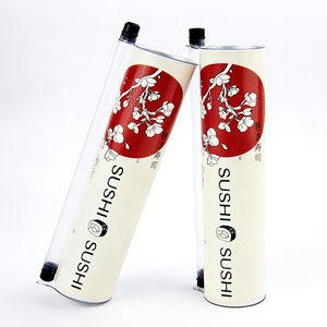 Tubo de Papel Biodegradable de Grado Alimenticio para Sushi, Envase Personalizado para Llevar - Product Image 3
