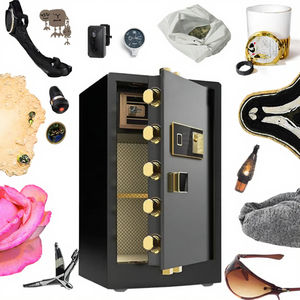 2025 Weierxin 공장 생체 인식 지문 전자 잠금 금고 | 사용자 정의 크기 홈 보안 금고 - Product Image 3