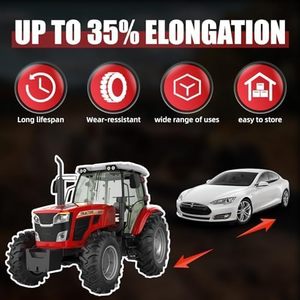 Entrega Rápida, <span class=keywords><strong>Kit</strong></span> <span class=keywords><strong>de</strong></span> Herramientas <span class=keywords><strong>de</strong></span> Emergencia en Stock, <span class=keywords><strong>Correa</strong></span> <span class=keywords><strong>de</strong></span> Remolque <span class=keywords><strong>de</strong></span> Nailon <span class=keywords><strong>de</strong></span> Doble Trenzado <span class=keywords><strong>de</strong></span> 7/8 pulgadas (22 mm) y 20 pies, Color Naranja, Cuerda <span class=keywords><strong>de</strong></span> Recuperación Kenitic - Product Image 6