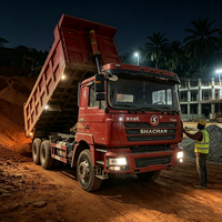 Самосвал Shacman F3000 6x4 с дизельным двигателем Weichai Euro2, леворульный, полностью восстановленный на заводе, для строительных проектов в Африке