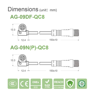 Sensor de Proximidad Electrónico de Tres Cables con Salida NPN ALIF DFGJN-020 - Product Image 6