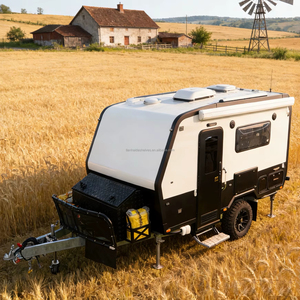 Mini-caravane légère tout-terrain <span class=keywords><strong>pour</strong></span> <span class=keywords><strong>moto</strong></span> et VTT, remorquable par SUV - Product Image 2
