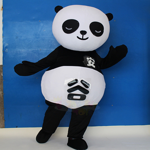 Nuevo Disfraz de Mascota Panda con Caracteres Chinos y Logotipo Personalizado 2025, Traje de Animal de Peluche Premium Transpirable para Festivales y Eventos Comunitarios - Product Image 6