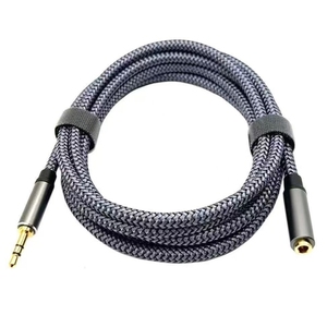<span class=keywords><strong>Câble</strong></span> d'extension stéréo auxiliaire <span class=keywords><strong>Audio</strong></span> plaqué or élevé 3.5mm <span class=keywords><strong>Jack</strong></span> stéréo mâle à femelle cordon <span class=keywords><strong>câble</strong></span> d'extension <span class=keywords><strong>Audio</strong></span> - Product Image 3