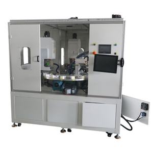 New 2-Color Full Servo-Sealed Tampon Printing Machine Cosmetic Case Lid and Workbench Rotator for Tube <b>Printer</b> New - Product Image 2