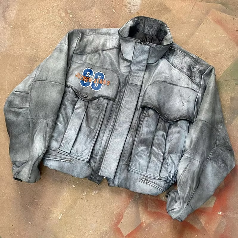 DIESEL coating jacket y2k・ギャル・opium・光沢 00s Y2K Diesel Archive Leather Jacket M Vintage Moto Rare | eBay