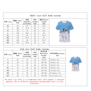 <span class=keywords><strong>T</strong></span>-<span class=keywords><strong>shirt</strong></span> imprimé All Over Make Your Own logo 100 Polyester Chemises à sublimation personnalisées Chemises pour unisexe <span class=keywords><strong>T</strong></span>-<span class=keywords><strong>shirt</strong></span> imprimé complet - Product Image 5