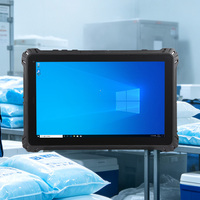 Tableta Profesional con Solución BT 5.1 para Recolección de Datos Biométricos de Huellas Dactilares y Reconocimiento Facial, 10.1 Pulgadas, para Residencias de Ancianos, RS-485/USB/RJ45